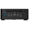 Phụ kiện máy tính MSI Cubi NUC 1M-005BNZ 0.84L sized PC màu đen 120U Intel SoC