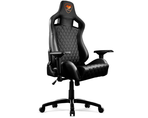 Ghế được lót COUGAR Armor S Ghế chơi game đa năng Mặt màu đen
