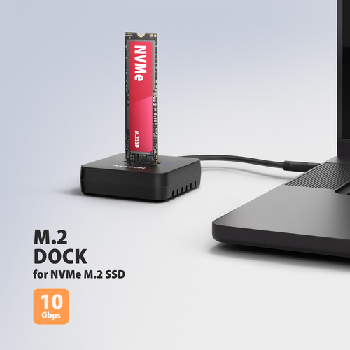03e10ee06eb30c4c821d2249ff5ba75889634401.jpg Trạm docking ổ cứng Axagon ADSA-M2C11L USB 3.2 Gen 2 (3.1 Gen 2) Type-C màu đen