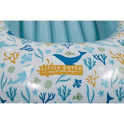 Phao bơi cho bé Rubo Toys Ocean Dreams Blue Inflatable Boat màu xanh lơ Thuyền cho bé
