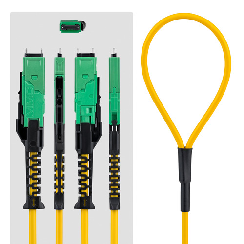 Bộ chuyển đổi cáp quang StarTech.com LOOPBACKMMC16OS2M 1 chiếc màu vàng