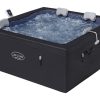 0552e8483c3232c50675007cffd44e96437b2974.jpg Bồn Tắm Nước Nóng & Spa Bestway 60229 hot tub/spa 950 L 7 người Hình vuông màu đen, màu đá cẩm thạch