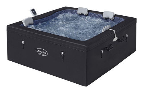 0552e8483c3232c50675007cffd44e96437b2974.jpg Bồn Tắm Nước Nóng & Spa Bestway 60229 hot tub/spa 950 L 7 người Hình vuông màu đen, màu đá cẩm thạch