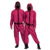 Trang phục hóa trang Netflix Squid Game Guard Tracksuit Người lớn Unisex Điện ảnh