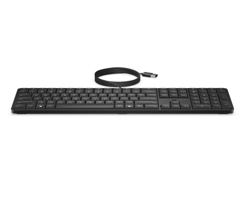 Bàn phím HP 175K WD KBD EMEA-INTL English Loc-Euro plug màu đen
