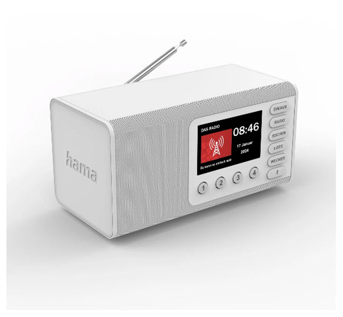 07ae59a82859ef37ce74de244c763e556cadc2e7.jpg Radio Hama DR1001BT cho cá nhân Kỹ thuật số màu trắng
