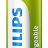 Pin gia dụng Philips R6B4RTU25/59 Pin sạc lại được AA Nickel-Metal Hydride (NiMH)