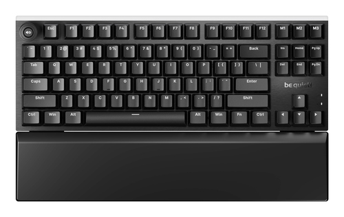 09e26d32fe38bcd97fcd0605c53427c7dd5f30bc.jpg Bàn phím be quiet! Light Mount TKL US - Silent Linear Chơi game USB QWERTY Tiếng Anh-Mỹ màu đen