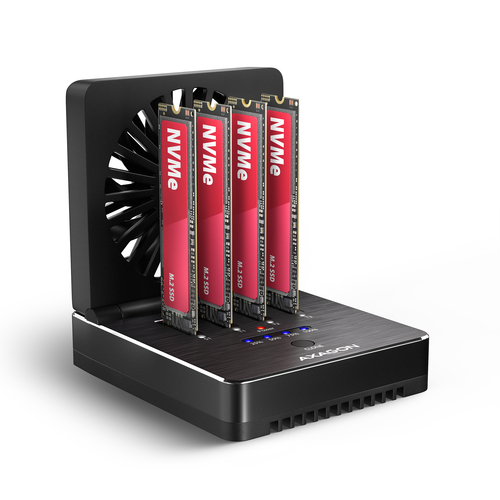 09f495f8b4aa8e482abdc3e458004b65d18c05d2.jpg Trạm docking ổ cứng Axagon ADSA-M2C44 USB 4 Type-C màu đen