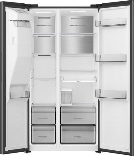 Tủ lạnh size by side Hisense MS91528FC Đặt riêng 528 L màu đen