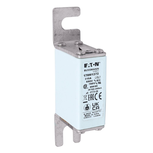 Cầu chì an toàn Eaton 170M1372 Điện áp cao 315 A