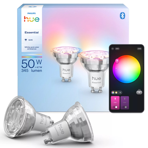 0b173493e89800770810cf82f7fa75e521f8b829.jpg Bóng đèn thông minh Philips Hue White and Color ambiance 8720169392489 Bluetooth/Zigbee 4,7 W