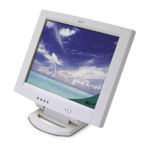 Màn hình máy tính Acer Monitor AJ15FP 15 LCD Màn hình LCD cho máy tính bàn (PC) 38,1 cm (15″) 1024 x 768 pixels