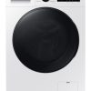 Máy giặt và sấy Samsung WD11DG5B15BEEE Đặt riêng Nạp cửa trước màu trắng