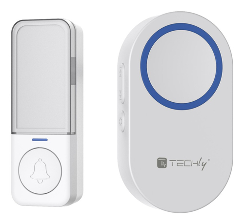 Bộ chuông cửa Techly I-BELL-RING05 màu trắng