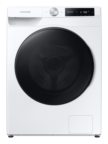 0f53fc1466956ae1c156f0f899765e9935de8311.jpg Máy giặt và sấy Samsung WD80T634CBE/S4 Đặt riêng Nạp cửa trước màu trắng