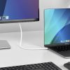 Bộ chuyển đổi cáp video StarTech.com CDP2DP2MBW 1,9 m DisplayPort USB Type-C màu trắng
