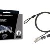 Khóa dây cáp Conceptronic CUSTODIO02BWM màu đen 1,8 m