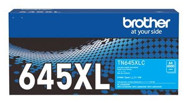 Hộp mực in laser (Toner) Brother TN-645XLC 1 chiếc chính hãng màu lục lam (màu hồ thủy)