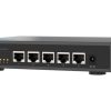 Switch mạng QNAP QSW-3205-5T Không quản lý 10G Ethernet (100/1000/10000) Máy tính để bàn màu đen