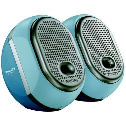 Loa Philips Portable Speaker System màu xanh lơ