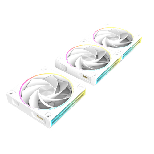 Tản nhiệt máy tính Zalman ZM-DF120R Bo mạch chủ Quạt 12,4 cm màu trắng 1 chiếc