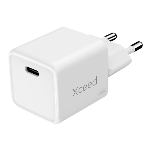 Củ sạc điện thoại Xceed 11120725W000 Dạng đa năng màu trắng Dòng điện xoay chiều Sạc nhanh Trong nhà