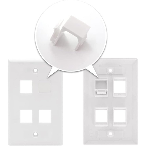 Phụ Kiện Mô-đun Keystone Techly IWP-MD TP-WHT keystone module accessory
