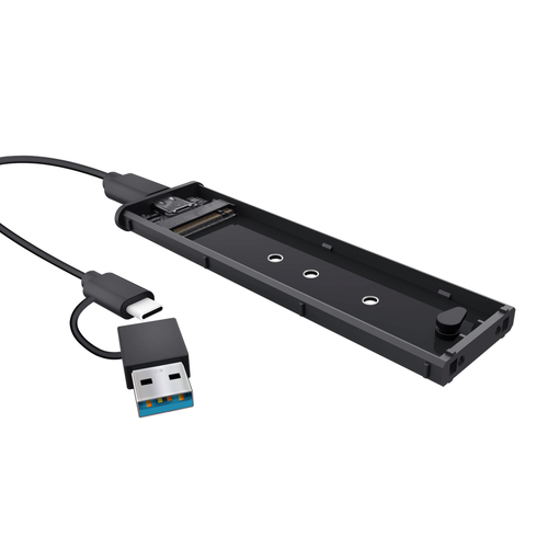 Hộp đựng ổ cứng Trust 25806 Vỏ SSD màu đen