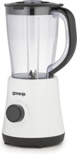 Gorenje B500BW 1,5 L Máy xay đặt bàn 500 W màu đen, Trong suốt, màu trắng