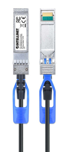 Cáp InfiniBand & Cáp Quang Intellinet 509244 InfiniBand/fibre optic cable 0,5 m SFP28 DAC màu đen