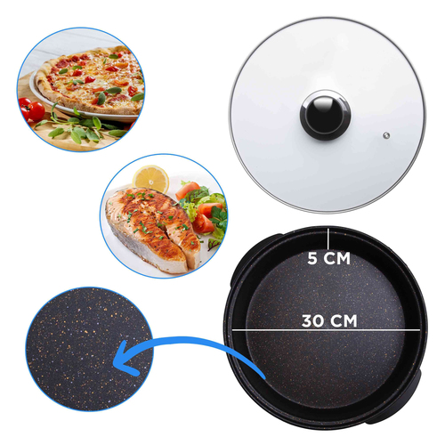 Máy làm pizza & lò nướng Sogo PIZ-SS-100 1 bánh pizza 1500 W màu đen