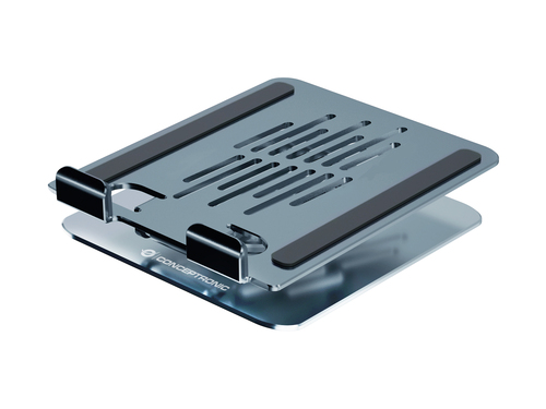 Xe/kệ đẩy văn phòng phẩm Conceptronic THANA09G màu xám Máy tính bảng Trạm đa phương tiện
