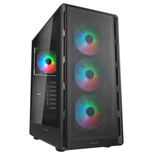 Vỏ máy tính (Case) COUGAR CGR-2GA5B-RGB Midi Tower màu đen
