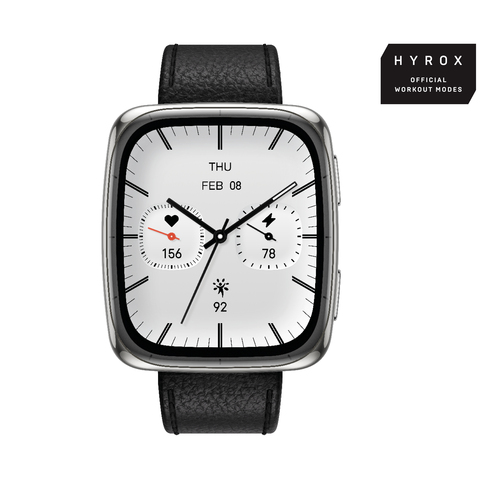 Đồng hồ thông minh Amazfit Active 2 4,45 cm (1.75") AMOLED Kỹ thuật số 390 x 450 pixels Màn hình cảm ứng Thép không gỉ