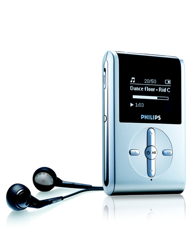 Máy Philips GoGear HDD086/00 MP3/MP4 màu xám