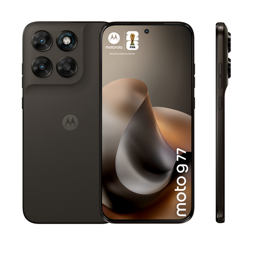 Điện thoại thông minh Motorola moto g77 17,3 cm (6.8") SIM kép lai Android 16.0 5G USB Type-C 8 GB 256 GB 5200 mAh màu đen