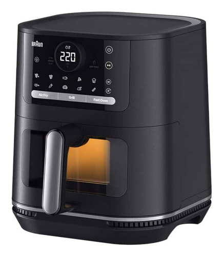 Bếp chiên rán Braun HF5075IBK Đơn 6 L Độc lập Nồi chiên không dầu màu đen