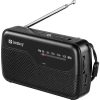 Sandberg Portable FM Radio for 2xAA Xách tay Analog màu đen