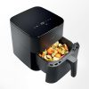 Nồi chiên Candy CCAF 021 Đơn Độc lập 1500 W Nồi chiên không dầu màu đen
