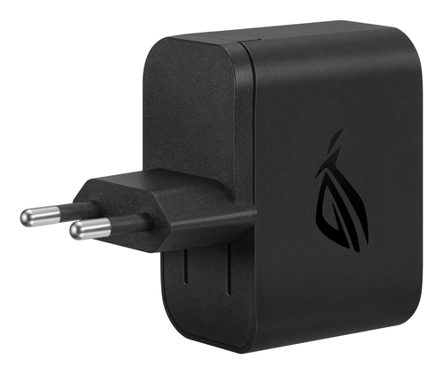 Củ sạc điện thoại ASUS AC65-03 ROG Gaming Charger Dock Dạng đa năng màu đen Dòng điện xoay chiều Sạc nhanh Trong nhà