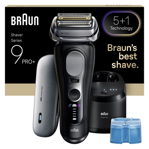 1cb3206be68d166c9be849f43d39198a68f3a64f.jpg Máy cạo râu Braun Series 9 Pro+ 9670CC Máy cạo râu lưỡi lá Bộ tỉa màu đen