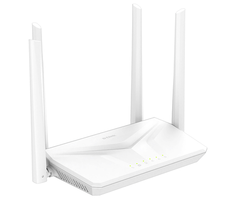 Bộ định tuyến không dây D-Link S12 Gigabit Ethernet Băng tần kép (2.4 GHz / 5 GHz) màu trắng