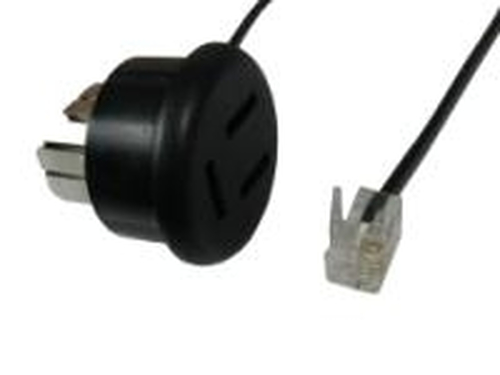 Dây cáp điện thoại Sandberg Telephone RJ11-DK 5 m BLACK màu đen