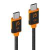 1f28f6f79870da9e6919dbbd3348e4f963335fcc.jpg Cáp USB j5create JUCX25L18 1,8 m USB C 480 Gbit/s màu đen, màu da cam