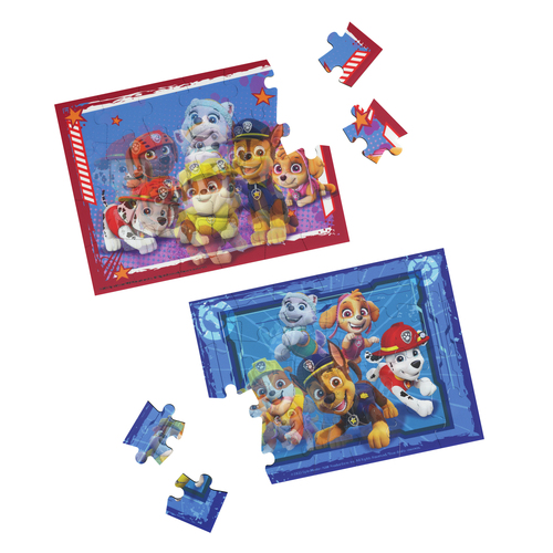 Games 2-Pack Lenticular Puzzles Trò chơi ghép hình 24 chiếc Phim hoạt hình