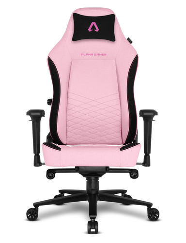 Ghế được lót Alpha Gamer Alegra V2 Ghế chơi game đa năng Mặt màu đen, màu hồng