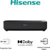 Tivi màn ảnh rộng Hisense Laser TV PL2 Máy chiếu siêu gần 2700 ANSI lumens DLP UHD 4K (3840x2160) màu đen