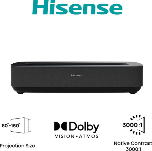 1feeb5c0f4205cc229345c91e1f794b2bd1c372b.jpg Tivi màn ảnh rộng Hisense Laser TV PL2 Máy chiếu siêu gần 2700 ANSI lumens DLP UHD 4K (3840x2160) màu đen