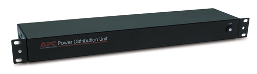 Đơn vị phân phối điện APC Rack PDU, Basic, 1U, 16A, 208&230V (PDU) màu đen